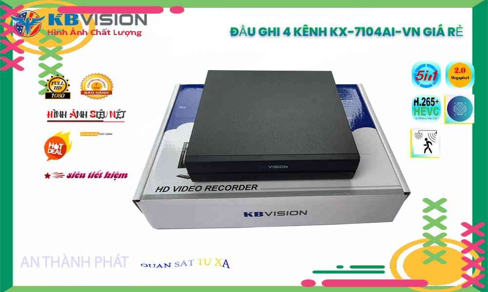 Đầu Thu KBvision KX-7104Ai-VN,KX-7104Ai-VN Giá rẻ,KX 7104Ai VN,Chất Lượng Đầu ghi KBvision KX-7104Ai-VN Mẫu Đẹp,thông