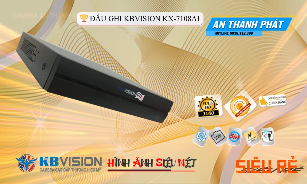KX-7108AiThiết Bị Ghi Hình Với giá cạnh tranh KBvision KX-7108AiThiết Bị Ghi Hình Với giá cạnh tranh KBvision