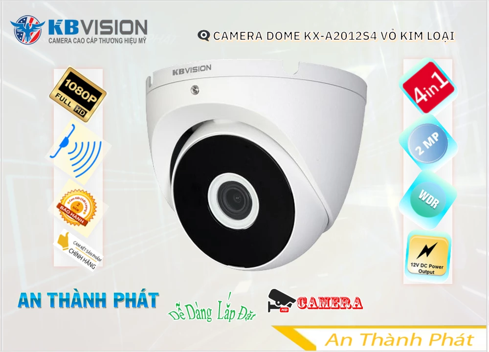 Camera KBvision KX-A2012S4,Giá Công Nghệ HD KX-A2012S4,phân phối KX-A2012S4,KX-A2012S4 Bán Giá Rẻ,Giá Bán