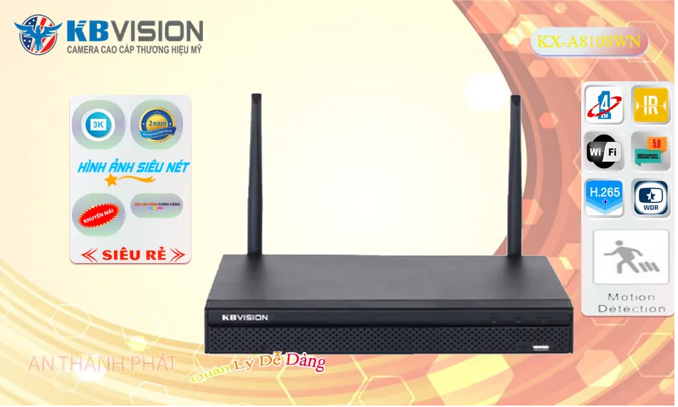 KX-A8108WN Đầu Ghi Hình KX-A8108WN Đầu Ghi Hình