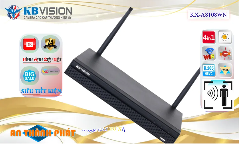 KX-A8108WN Đầu Ghi Hình KX-A8108WN Đầu Ghi Hình