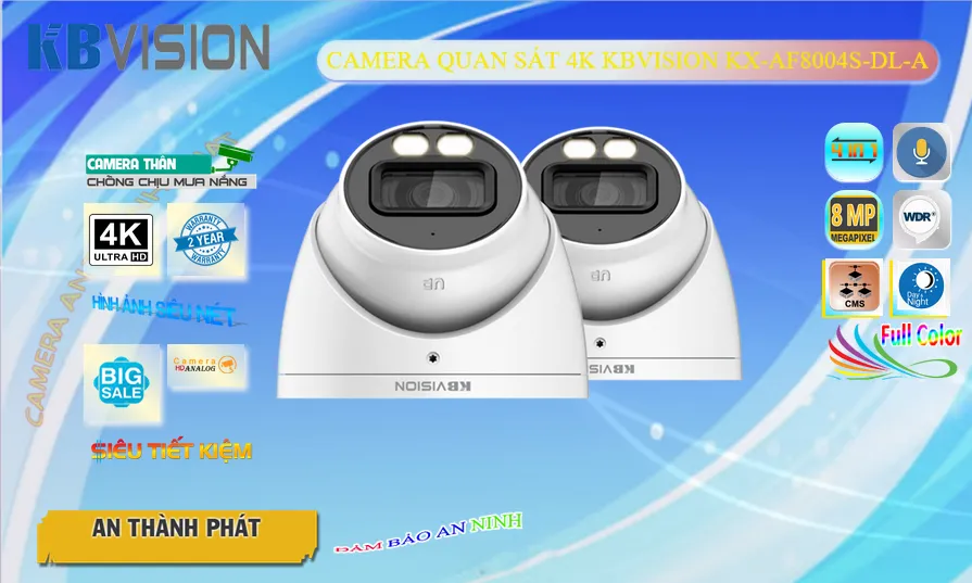 HD KX-AF8004S-DL-A Giá tốt KBvision