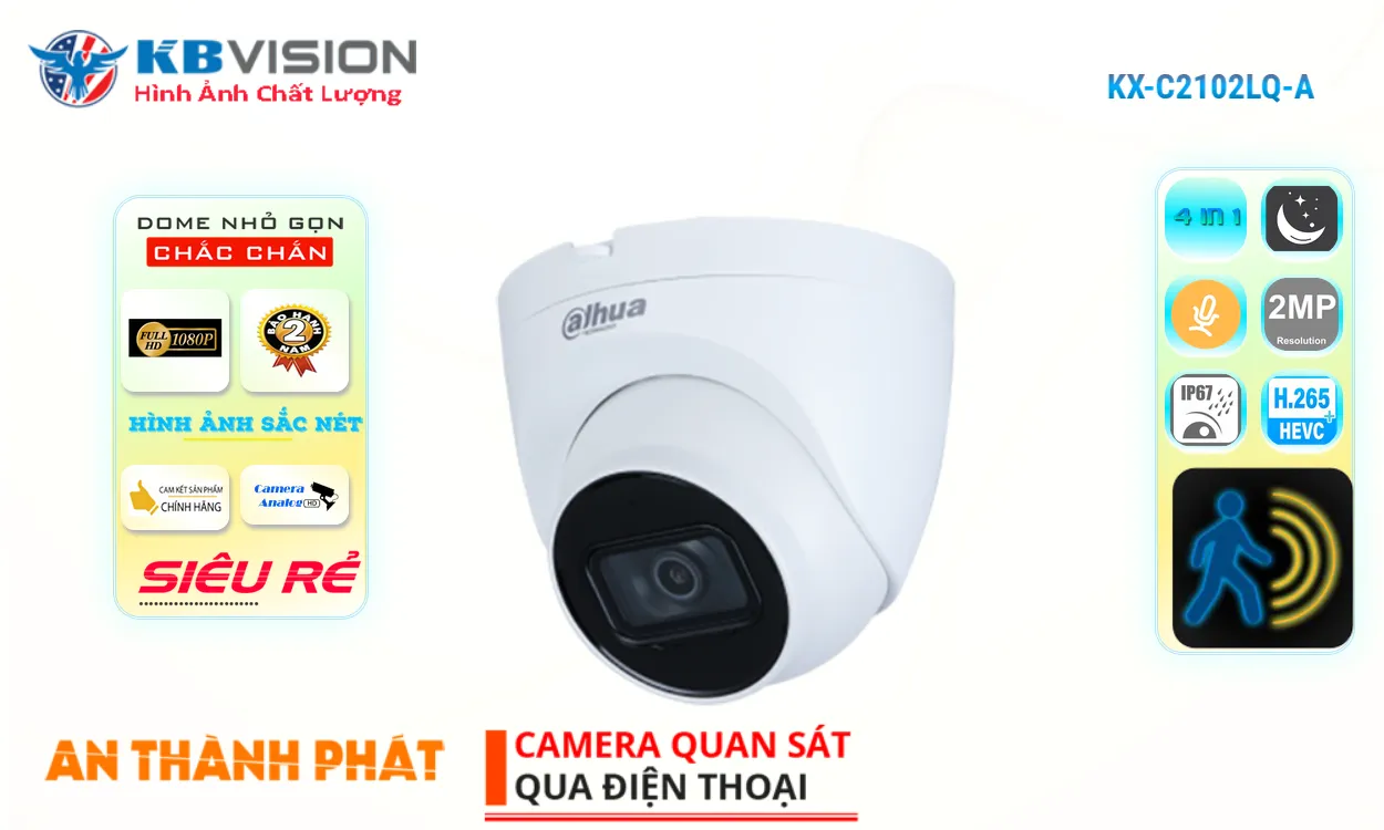 Camera KX-C2102LQ-A KBvision Chất Lượng Camera KX-C2102LQ-A KBvision Chất Lượng