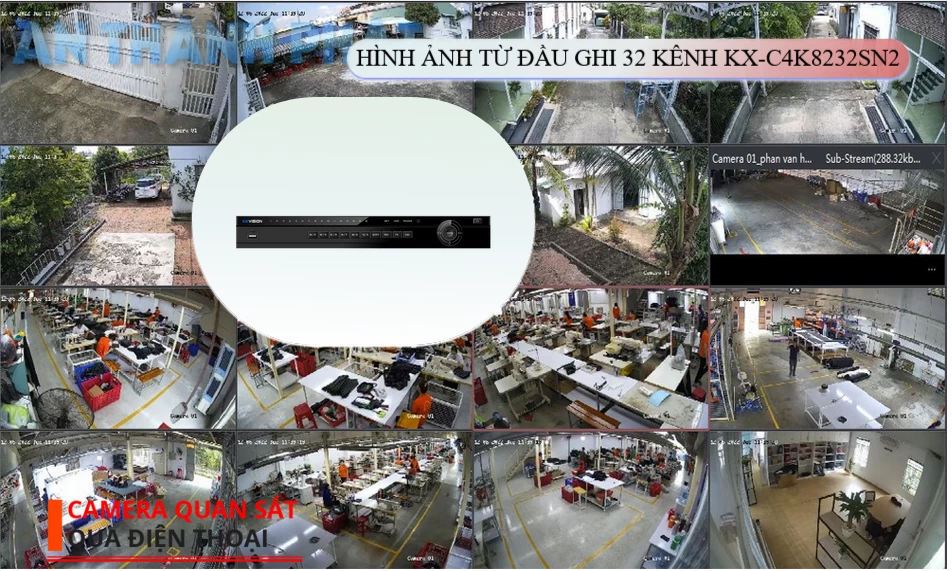 KX-C4K8232SN2 KBvision giá rẻ chất lượng cao KX-C4K8232SN2 KBvision giá rẻ chất lượng cao