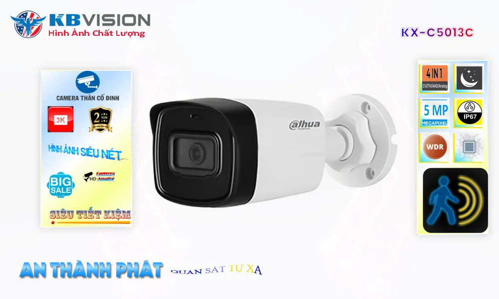 KBvision KX-C5013C Sắc Nét KBvision KX-C5013C Sắc Nét