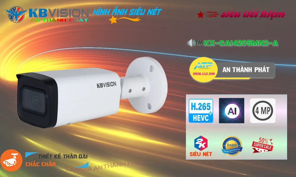 Camera KBvision Với giá cạnh tranh KX-CAi4205MN2-A