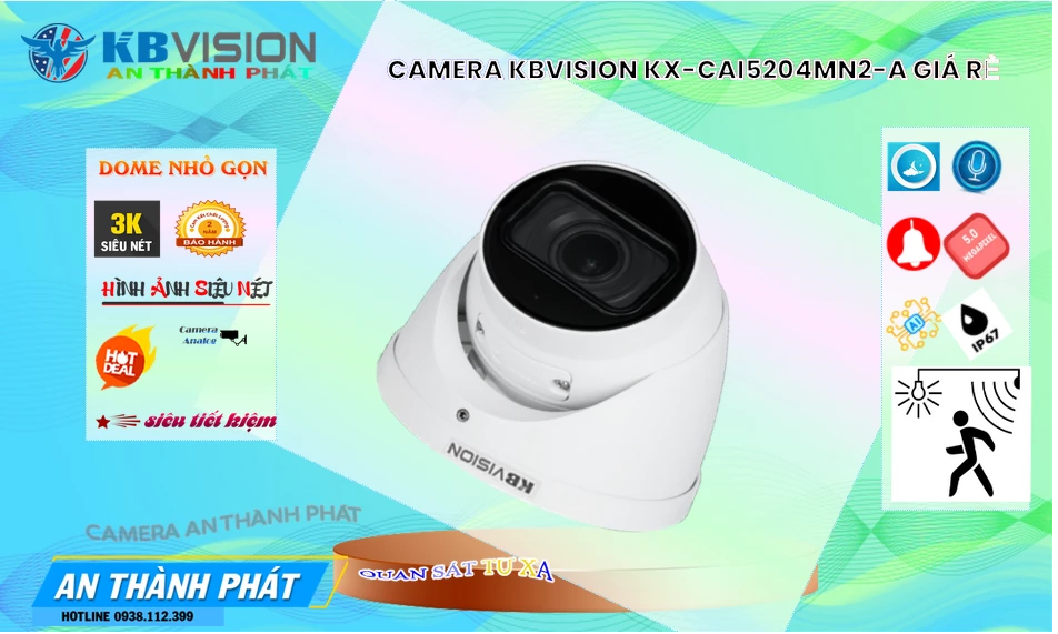Camera KX-CAi5204MN2-A KBvision Camera KX-CAi5204MN2-A KBvision