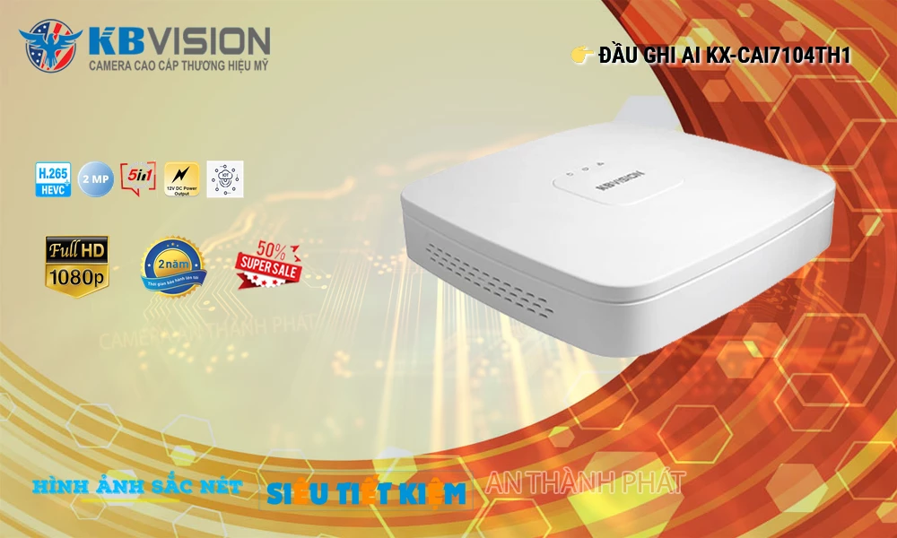 Đầu Thu KTS KBvision KX-CAi7104TH1 Giá rẻ