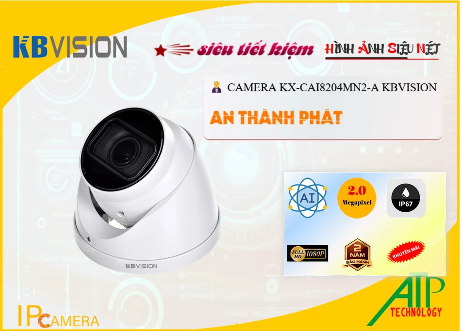 Camera KBvision KX-CAi8204MN2-A,KX-CAi8204MN2-A Giá Khuyến Mãi, Công Nghệ IP KX-CAi8204MN2-A Giá rẻ,KX-CAi8204MN2-A
