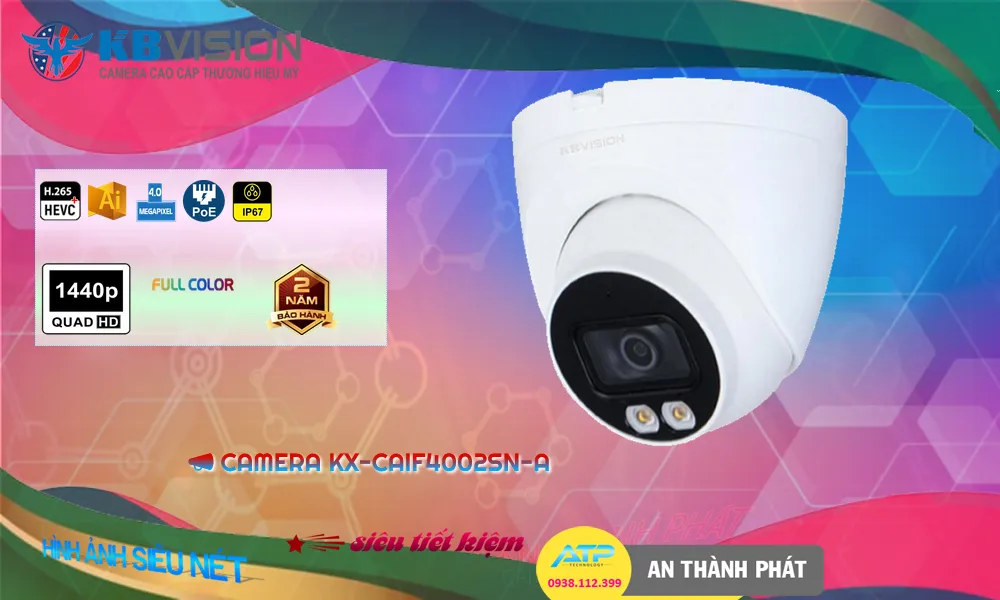 Camera KBvision KX-CAiF4002SN-A Tiết Kiệm Camera KBvision KX-CAiF4002SN-A Tiết Kiệm