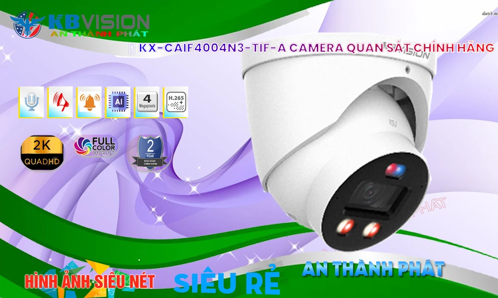 Camera KBvision KX-CAiF4004N3-TiF-A Camera KBvision KX-CAiF4004N3-TiF-A