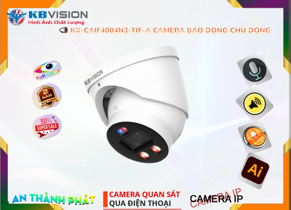 Camera KBvision KX-CAiF4004N3-TiF-A Camera KBvision KX-CAiF4004N3-TiF-A