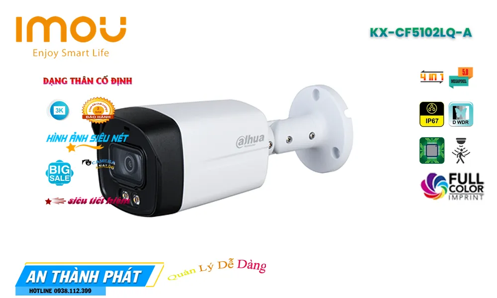 ❂ Camera KX-CF5102LQ-A KBvision Thiết kế Đẹp ❂ Camera KX-CF5102LQ-A KBvision Thiết kế Đẹp