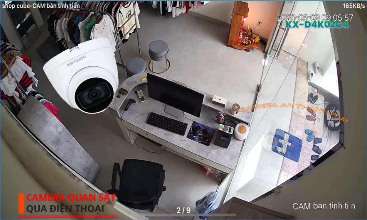 KBvision KX-D4K02C4 Sắc Nét