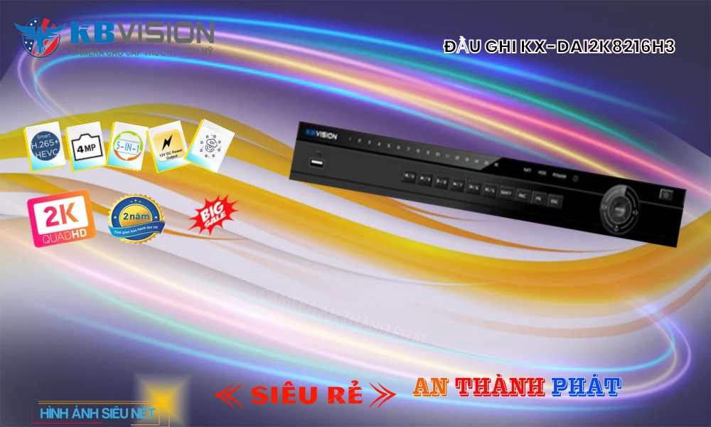 KBvision KX-DAi2K8216H3 Hình Ảnh Đẹp KBvision KX-DAi2K8216H3 Hình Ảnh Đẹp