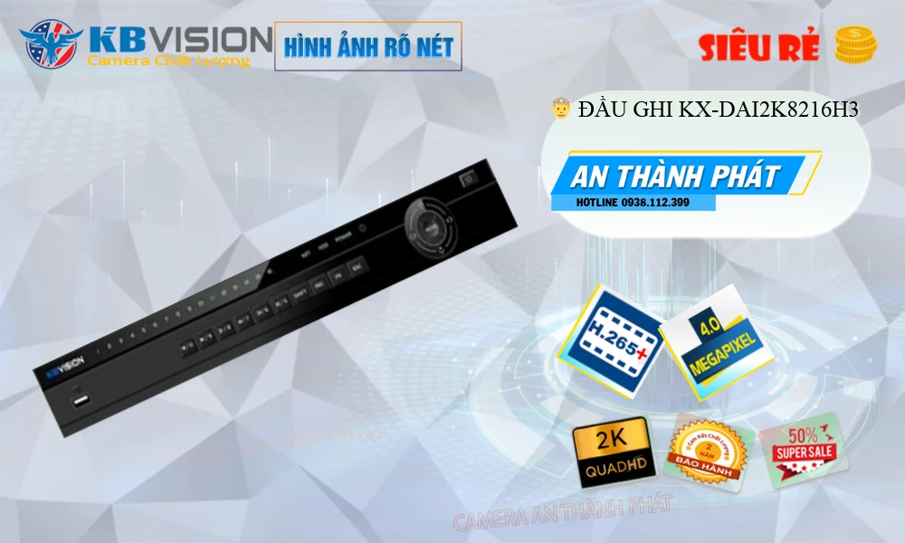 KBvision KX-DAi2K8216H3 Hình Ảnh Đẹp KBvision KX-DAi2K8216H3 Hình Ảnh Đẹp