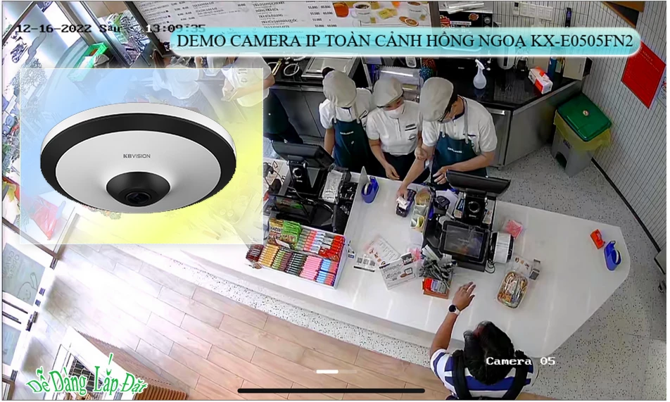 Camera KX-E0505FN2 KBvision Camera KX-E0505FN2 KBvision