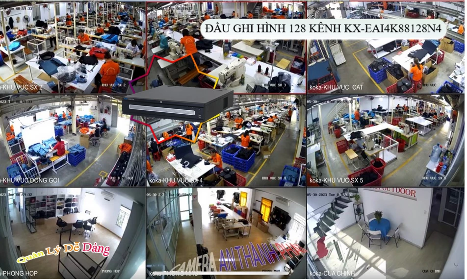 KX-EAi4K88128N4 Đầu ghi Camera KBvision Chức Năng Cao Cấp KX-EAi4K88128N4 Đầu ghi Camera KBvision Chức Năng Cao Cấp