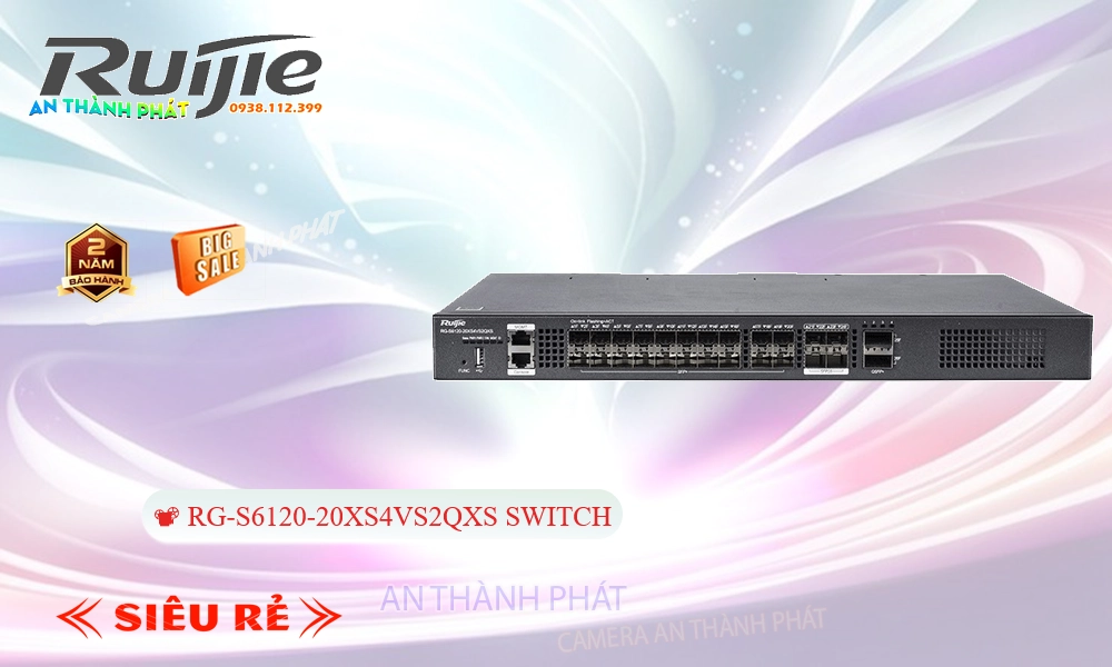 RG-S6120-20XS4VS2QXS Switch chia mạng RG-S6120-20XS4VS2QXS Switch chia mạng