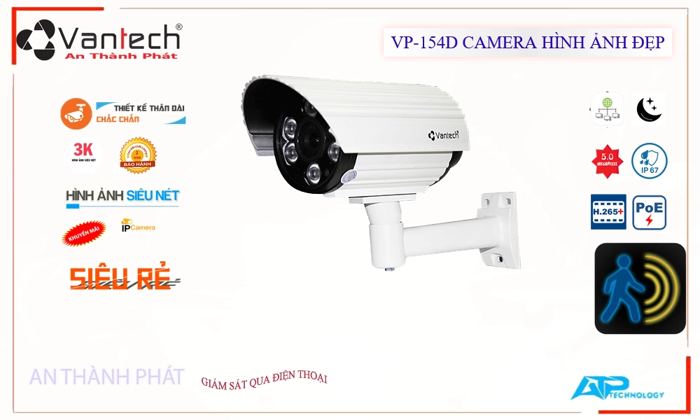 VP-154D Camera IP POE,Giá VP-154D,VP-154D Giá Khuyến Mãi,bán VP-154D, Ip POE Sắc Nét VP-154D Công Nghệ Mới,thông số