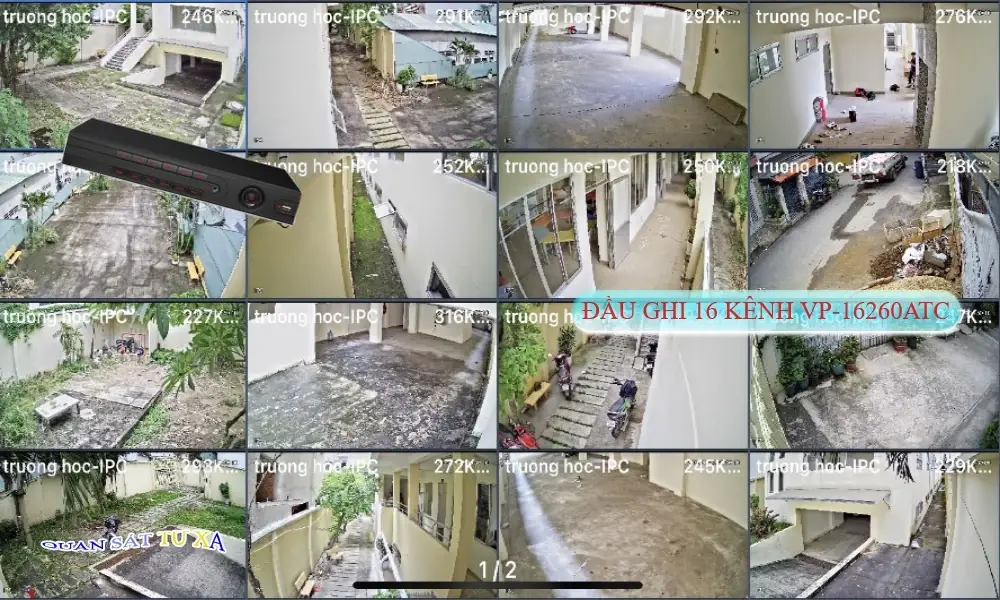 Đầu Ghi Camera VanTech VP-16260ATC Mẫu Đẹp