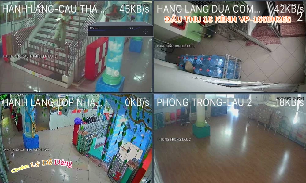 Đầu Ghi Camera VP-1668H265 VanTech Giá tốt Đầu Ghi Camera VP-1668H265 VanTech Giá tốt