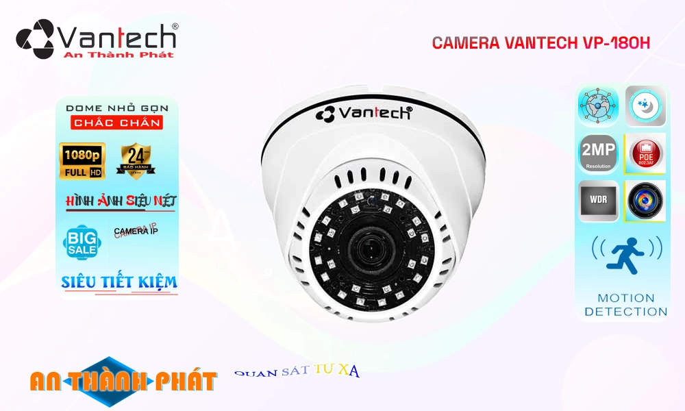VP-180H Camera Chính Hãng VanTech VP-180H Camera Chính Hãng VanTech