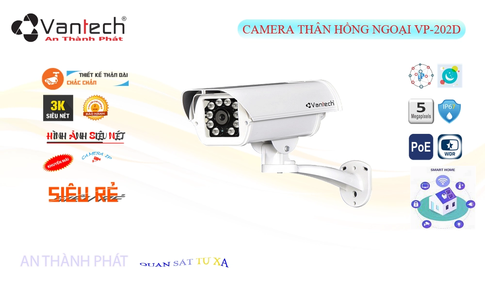 Camera IP POE VanTech VP-202D Mẫu Đẹp Camera IP POE VanTech VP-202D Mẫu Đẹp