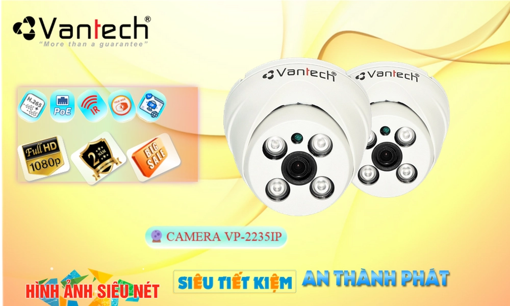 VP-2235IP Camera Công Nghệ POE Thiết kế Đẹp VanTech ✅ VP-2235IP Camera Công Nghệ POE Thiết kế Đẹp VanTech ✅