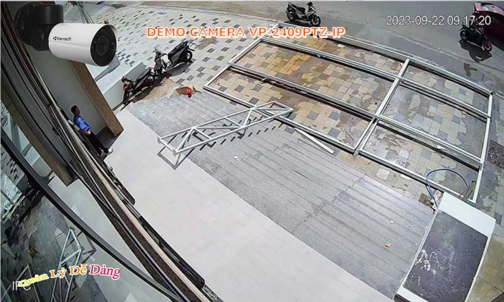 VP-2409PTZ-IP VanTech Thiết kế Đẹp