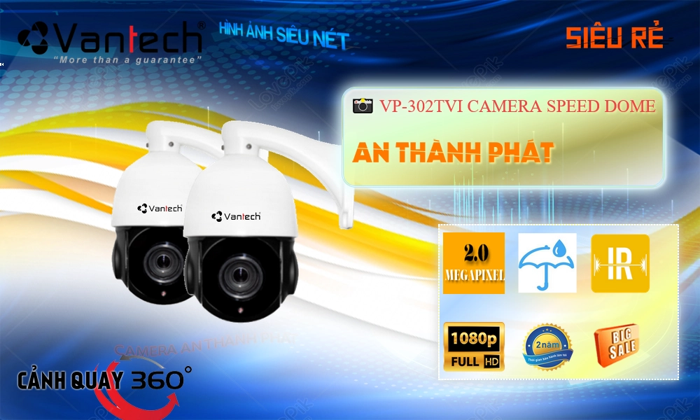 VanTech VP-302TVI Sắc Nét VanTech VP-302TVI Sắc Nét