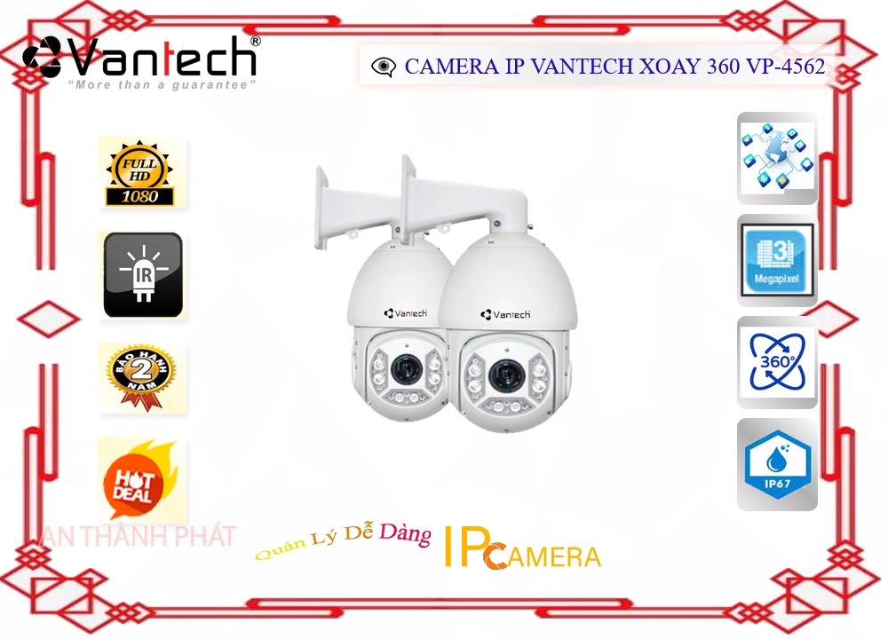 Camera VanTech Chất Lượng VP-4562,Giá VP-4562,VP-4562 Giá Khuyến Mãi,bán VP-4562, HD Anlog VP-4562 Công Nghệ Mới,thông