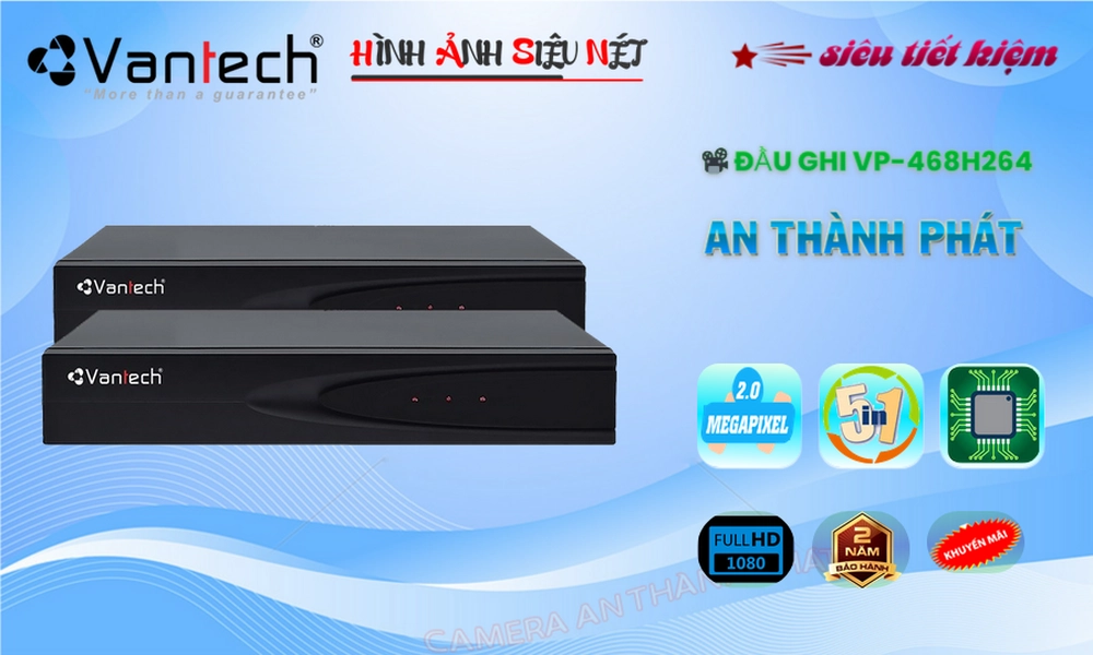 VP-468H264 Đầu Ghi VanTech