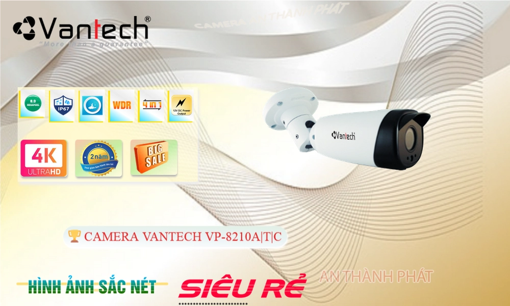 VanTech VP-8210A|T|C Sắc Nét