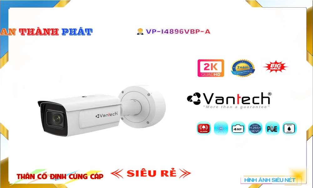 Camera VP-i4896VBP-A VanTech Thiết kế Đẹp,thông số VP-i4896VBP-A, IP POEVP-i4896VBP-A Giá rẻ,VP i4896VBP A,Chất Lượng