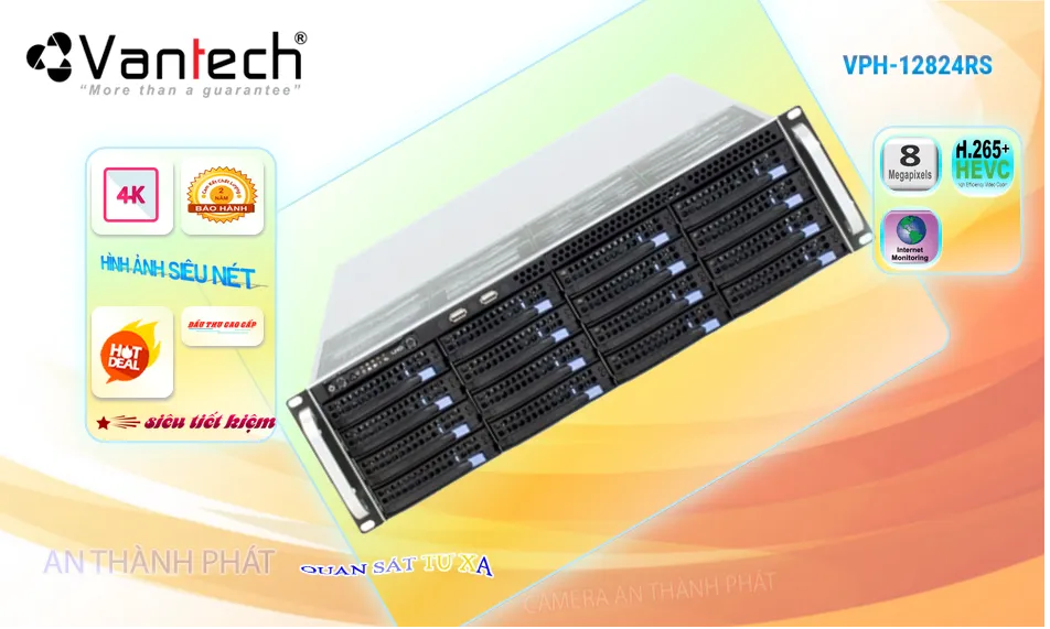 ✅ Đầu Ghi VPH-12824RS Giá rẻ