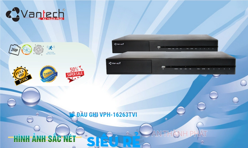 VPH-16263TVI Đầu Ghi VanTech VPH-16263TVI Đầu Ghi VanTech