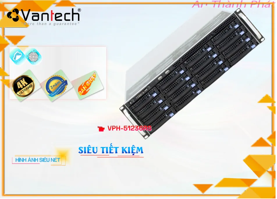 Đầu Ghi Hình VanTech VPH-51236RS,VPH-51236RS Giá Khuyến Mãi, HD IP VPH-51236RS Giá rẻ,VPH-51236RS Công Nghệ Mới,Địa Chỉ