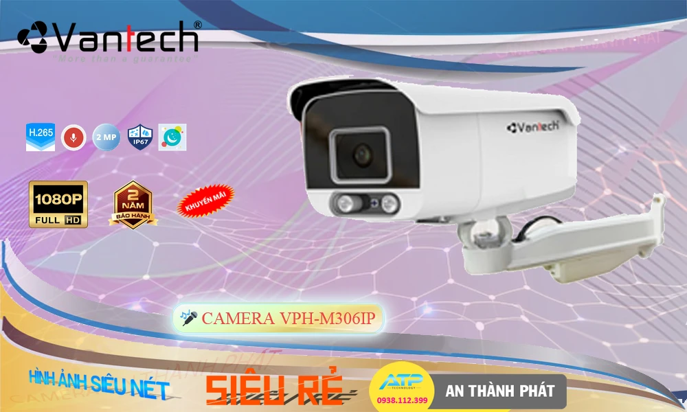 VPH-M306IP Camera An Ninh Chức Năng Cao Cấp