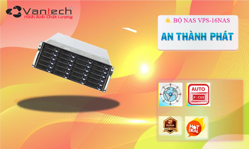 Đầu ghi VanTech VPS-16NAS Tiết Kiệm Đầu ghi VanTech VPS-16NAS Tiết Kiệm