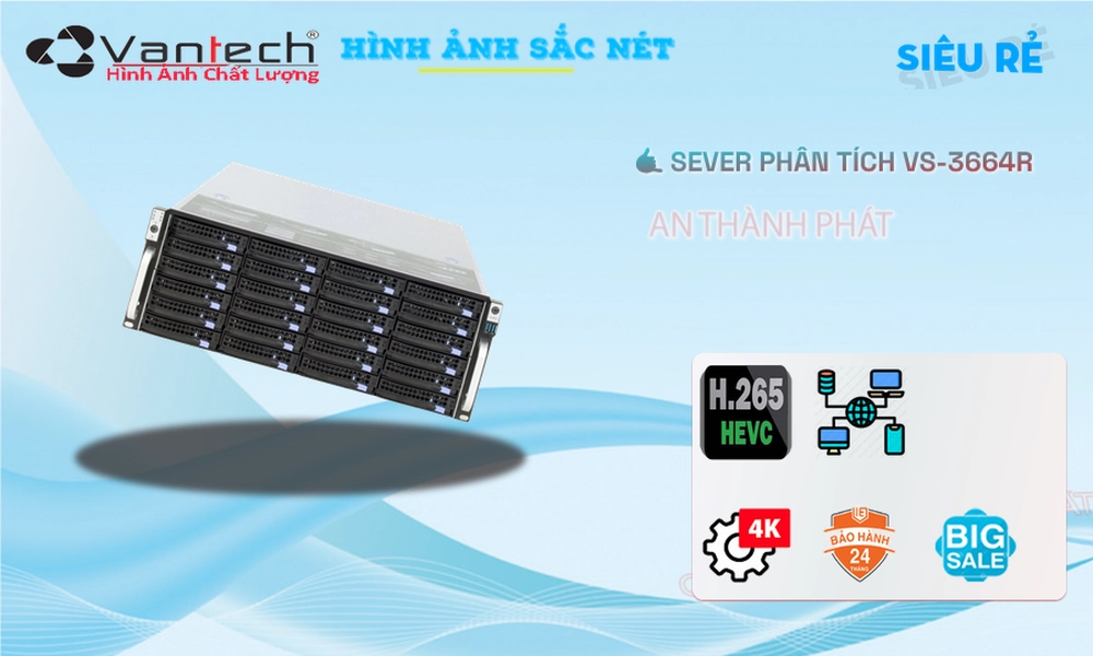 ✲ Đầu Ghi Camera VanTech VS-3664R Tiết Kiệm ✲ Đầu Ghi Camera VanTech VS-3664R Tiết Kiệm