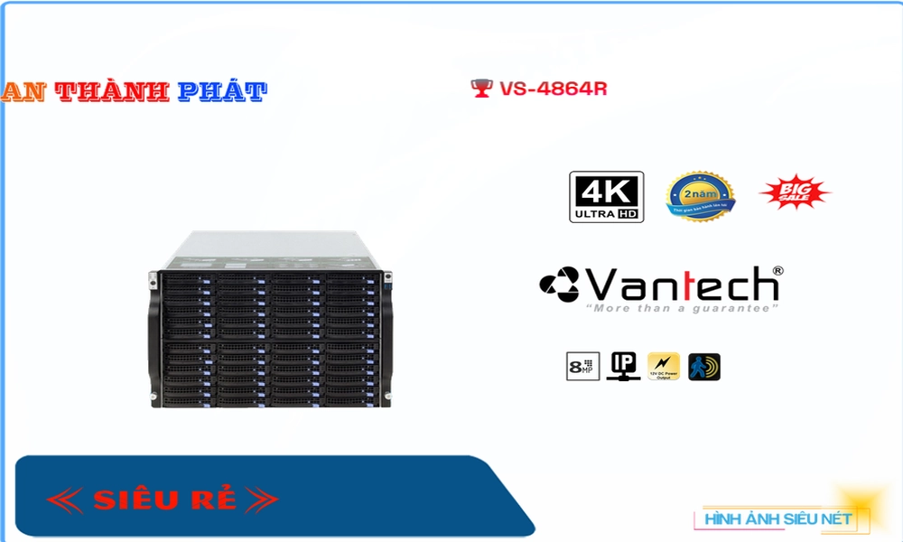 Đầu Ghi VanTech Thiết kế Đẹp VS-4864R,Giá IP VS-4864R,phân phối VS-4864R,VS-4864R Bán Giá Rẻ,Giá Bán VS-4864R,Địa Chỉ