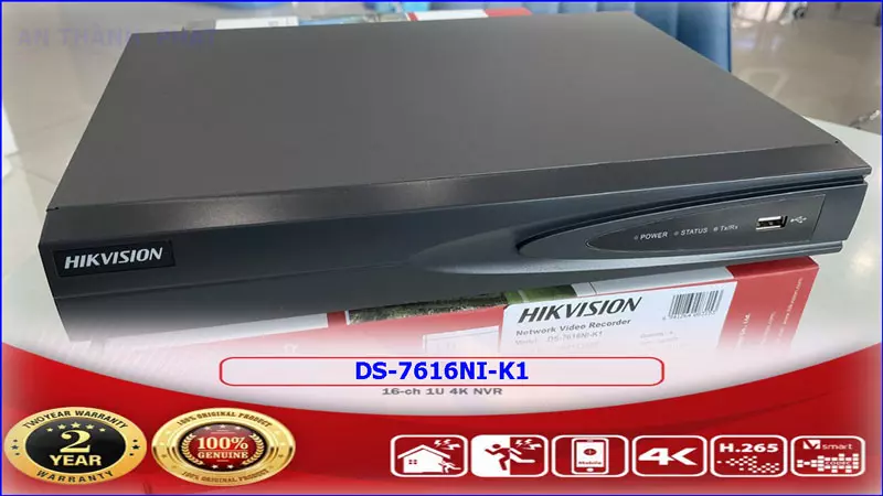 Đầu ghi hinh HIKVISION DS 7616NI K1