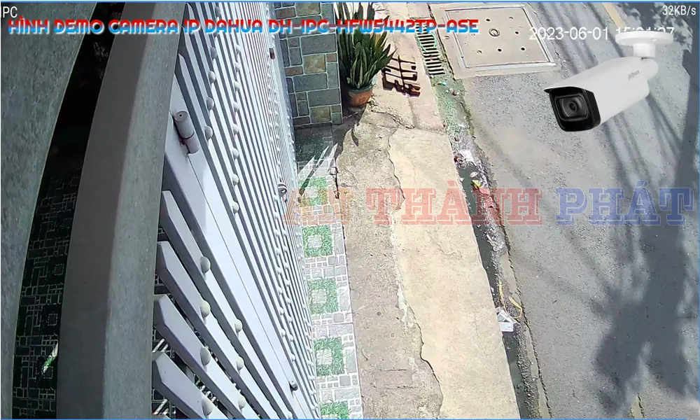 hình ảnh demo của camera IP Dahua DH-IPC-HFW5442TP-ASE