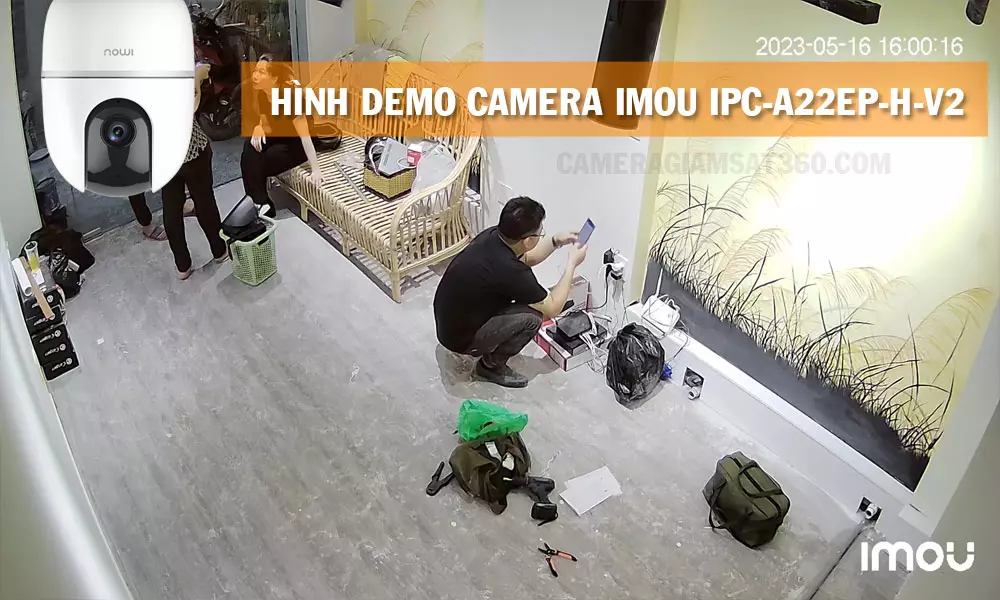 hình demo camera Imou IPC-A22EP-H-V2