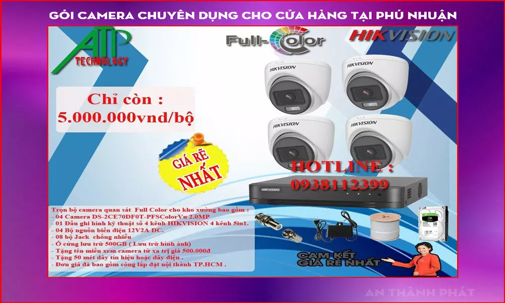 Lắp Đặt Camera Giám Sát Tại Quận Phú Nhuận