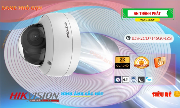 Camera Hikvision Giá rẻ iDS-2CD7146G0-IZS
