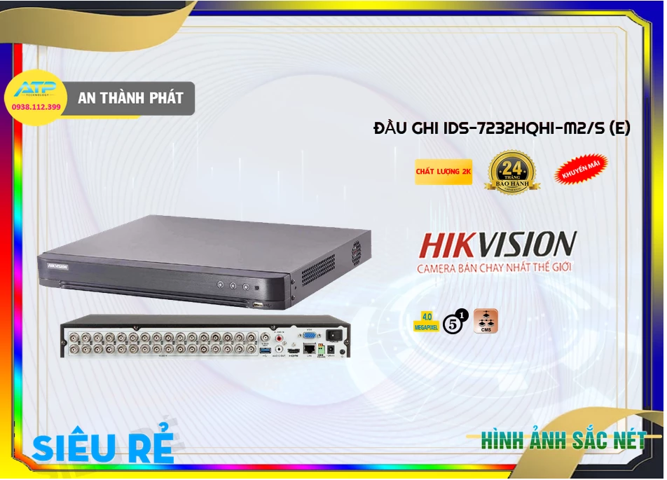 Đầu Ghi Camera Hikvision iDS-7232HQHI-M2/S(E),thông số iDS-7232HQHI-M2/S(E), HD iDS-7232HQHI-M2/S(E) Giá rẻ,iDS