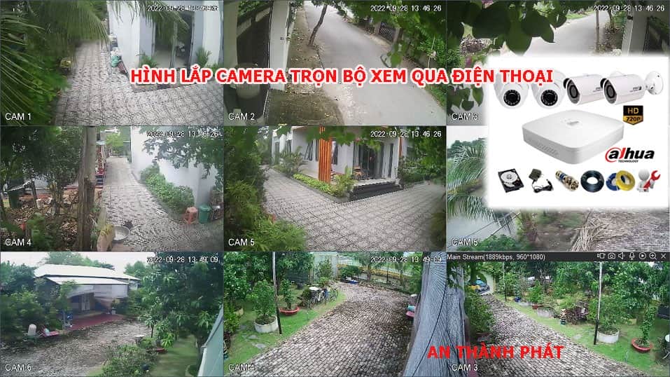 lắp camera giám sát qua điện thoại trọn bộ