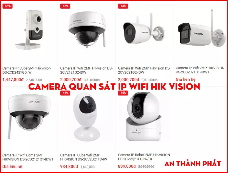 Phân Phối Camera Wifi Giá Rẻ Chính Hãng